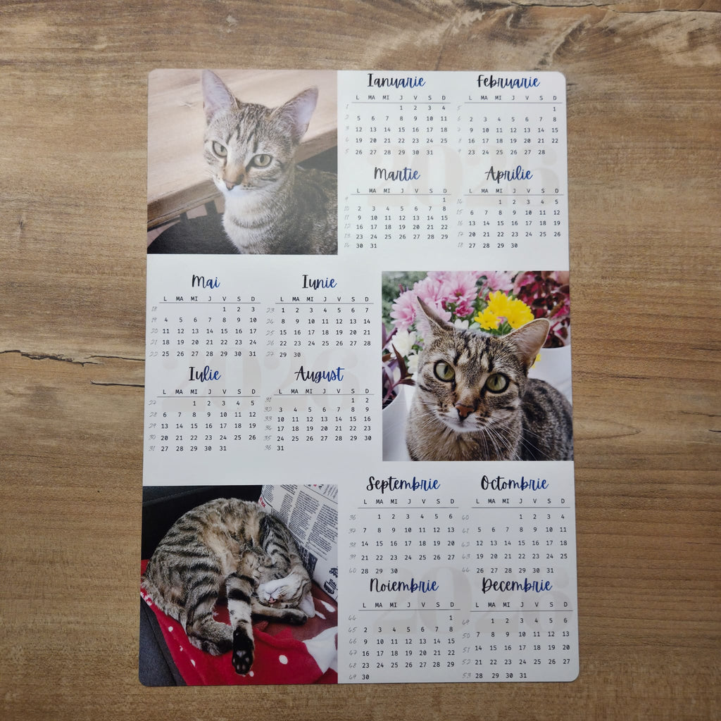 Calendar Magnetic Personalizat A4