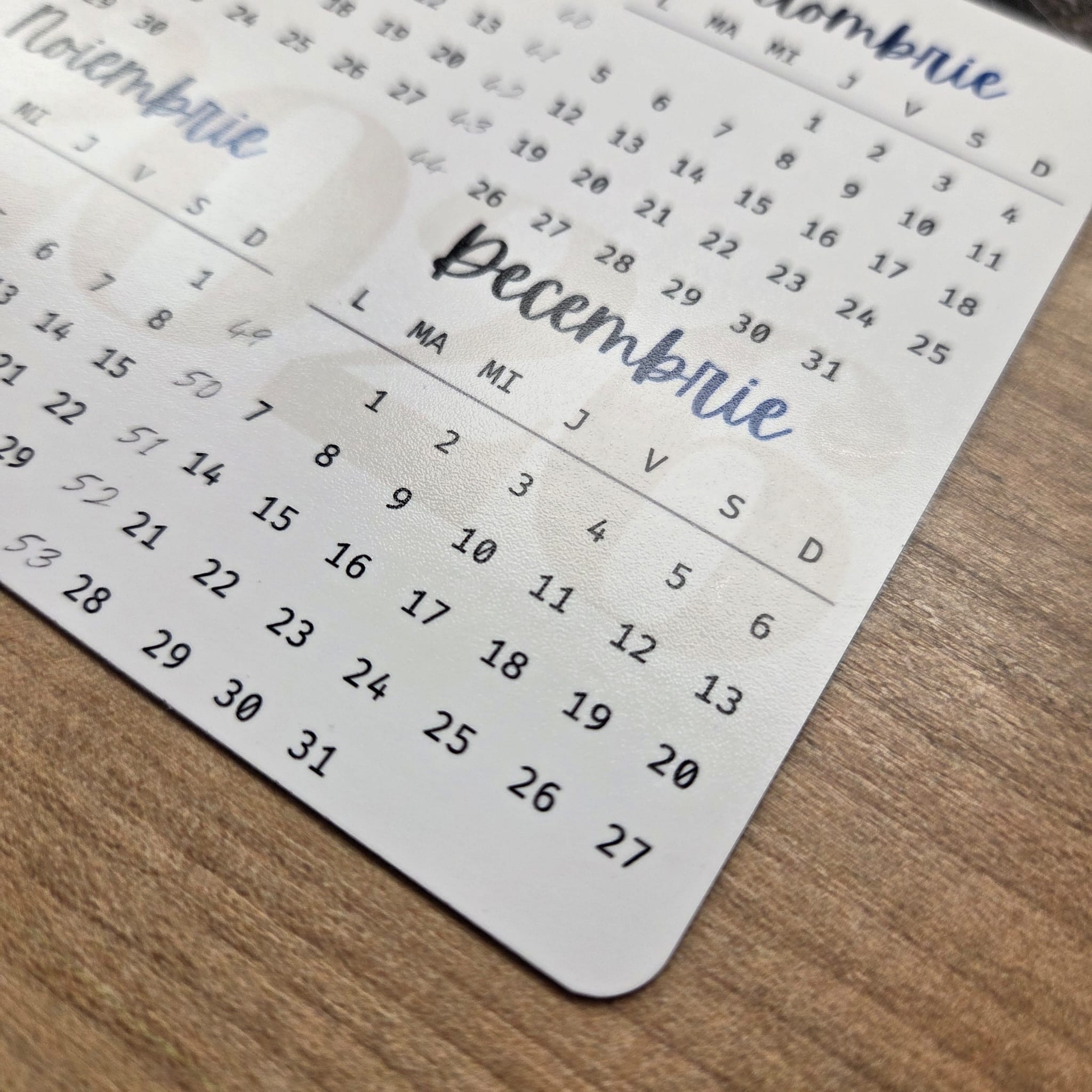 Calendar Magnetic Personalizat A4