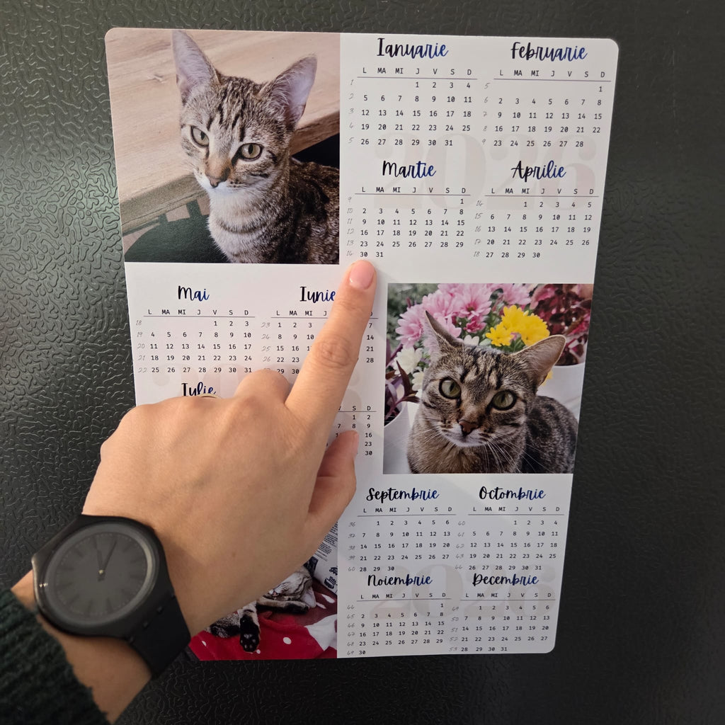Calendar Magnetic Personalizat A4
