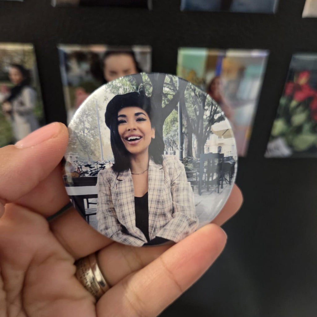 Desfăcător de sticle magnetic personalizat cu poză 59 mm (set 3 buc)